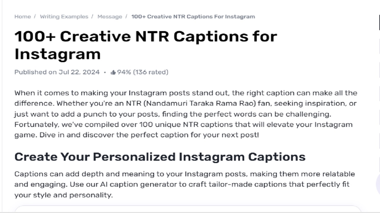 How to Use Gauth to Make Your Instagram Captions More Unique